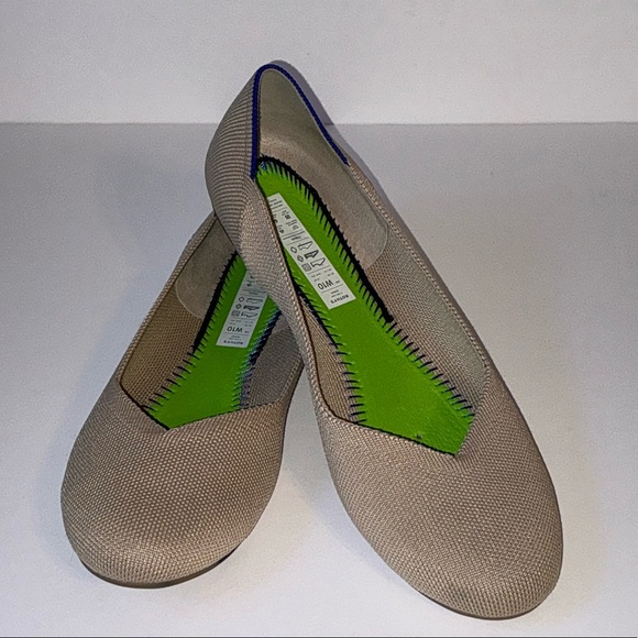 Rothy’s, Ecru, Size 10, The Daily Flat - Picture 2 of 10